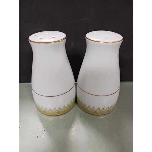 Noritake Jennifer #2215 Salt & Pepper Shakers Vintage - Picture 1 of 4